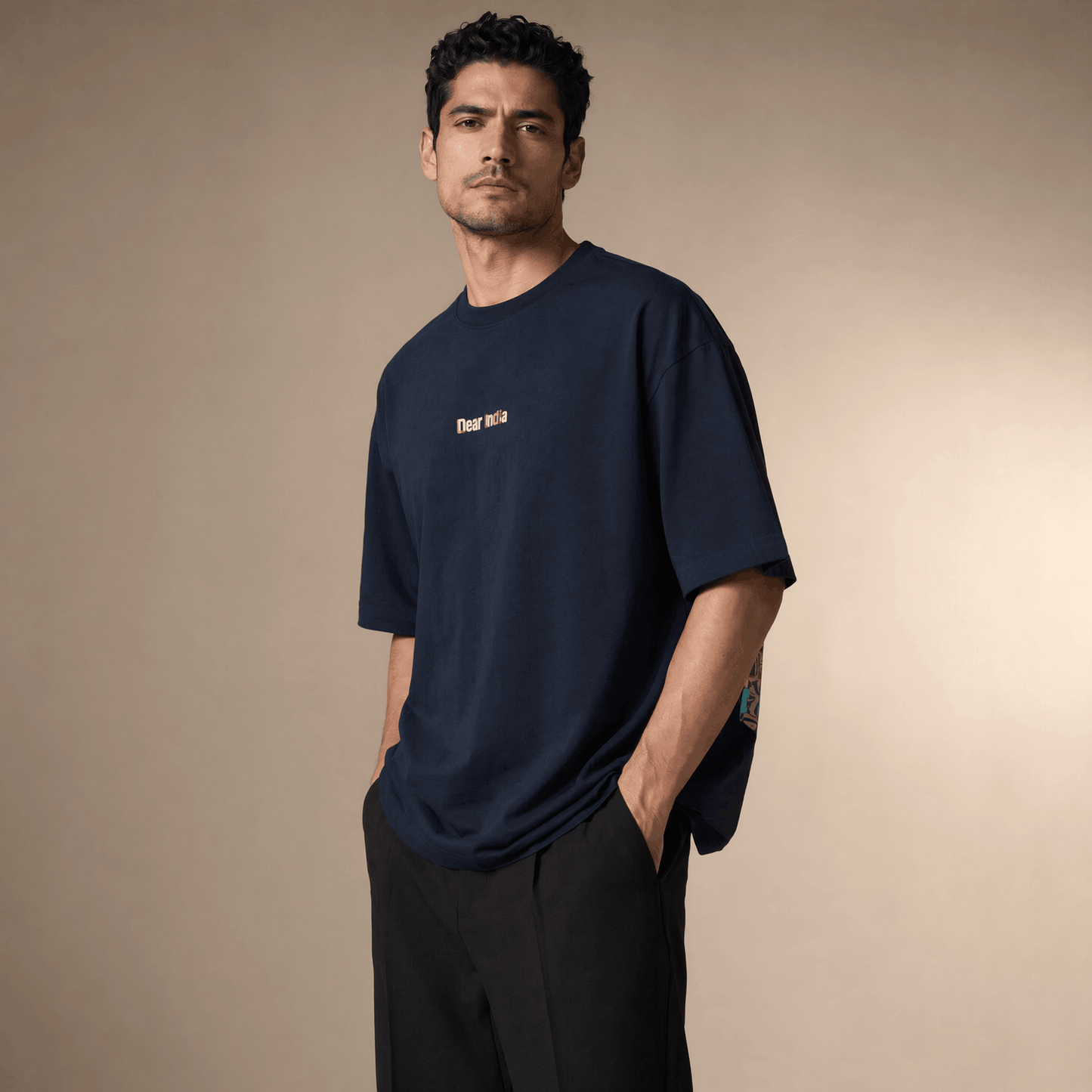 Bhojyam Unisex Terry Oversized Tee