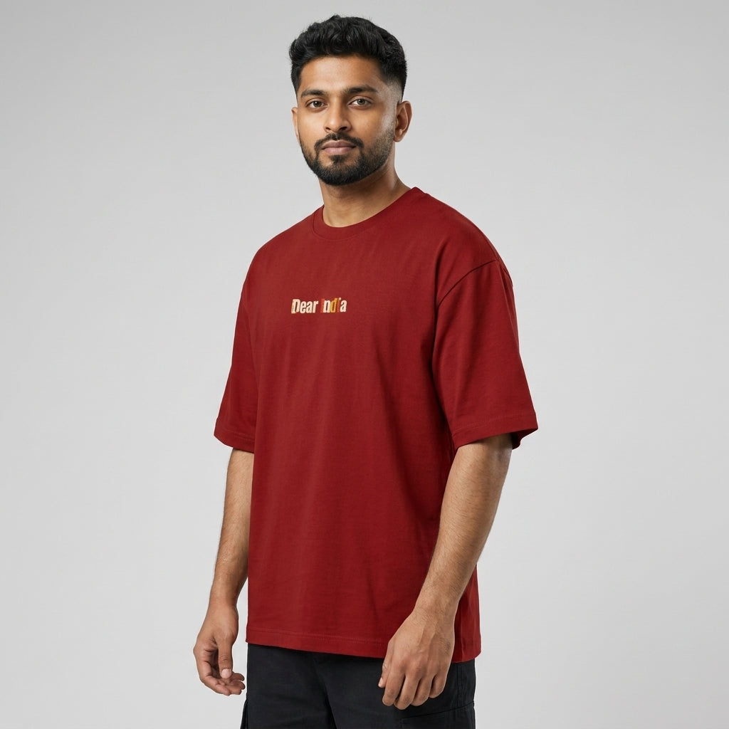 Krantikari Unisex Terry Oversized Tee