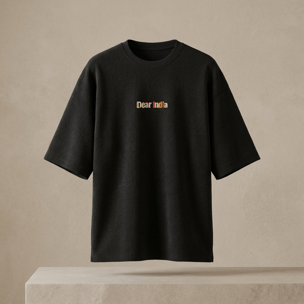 Krantikari Unisex Terry Oversized Tee