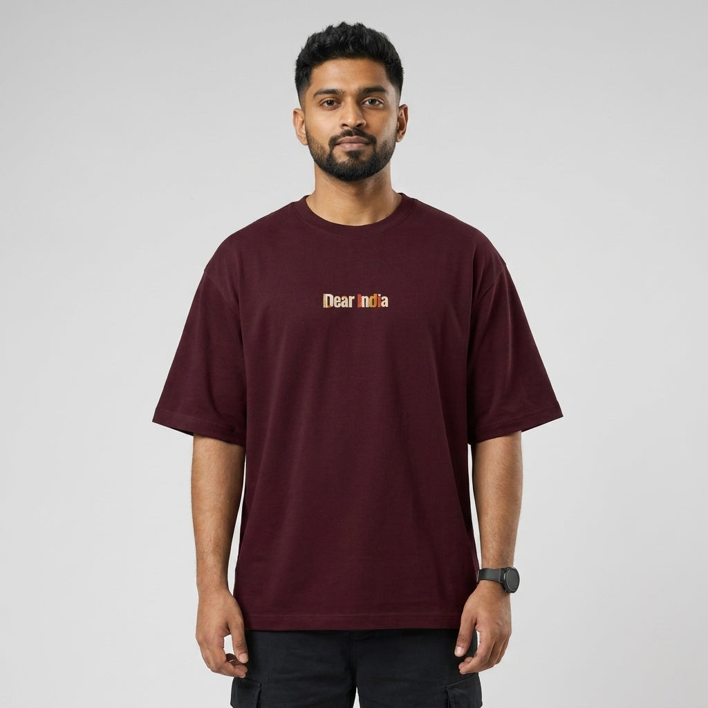 Krantikari Unisex Terry Oversized Tee