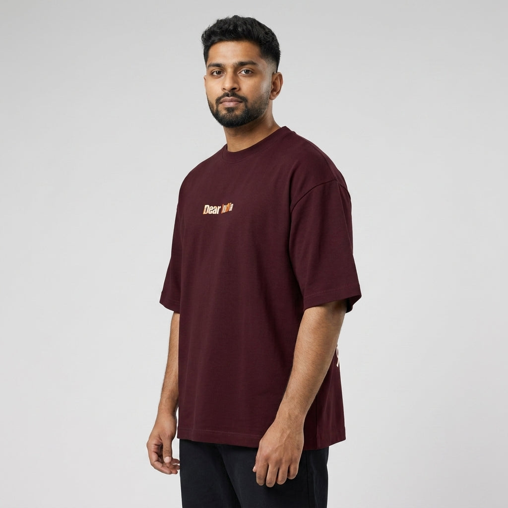 Krantikari Unisex Terry Oversized Tee