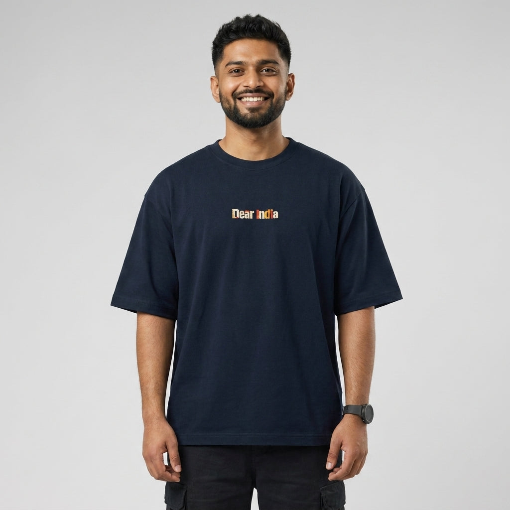 Krantikari Unisex Terry Oversized Tee