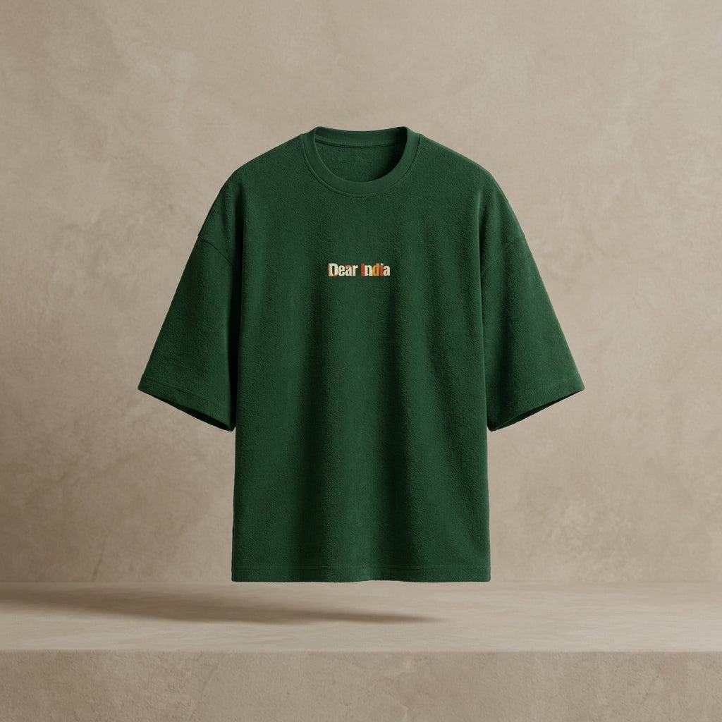 Krantikari Unisex Terry Oversized Tee