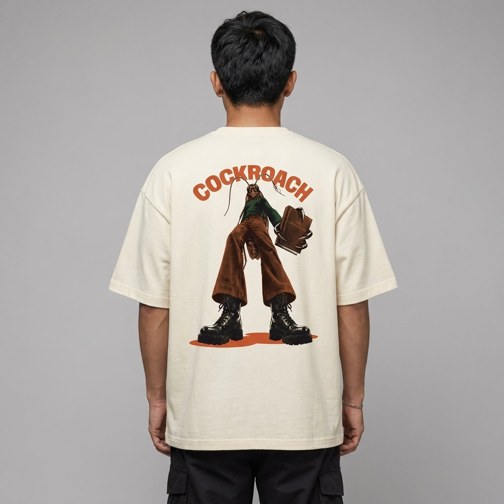 Cockroach Constitution Unisex Terry Oversized Tee