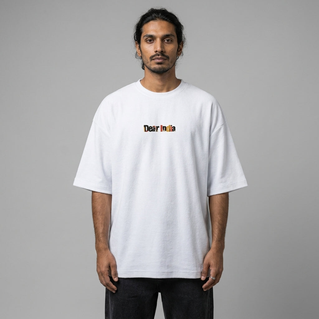 Inquilab Zindabad Unisex Terry Oversized Tee