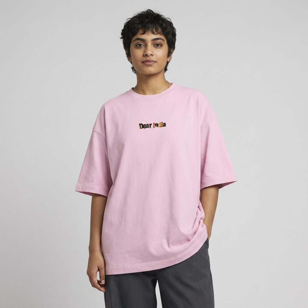 Krantikari Light Unisex Terry Oversized Tee