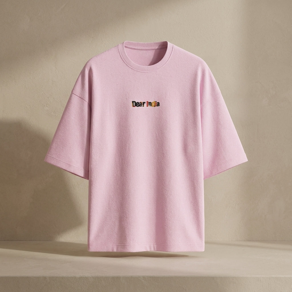 Krantikari Light Unisex Terry Oversized Tee