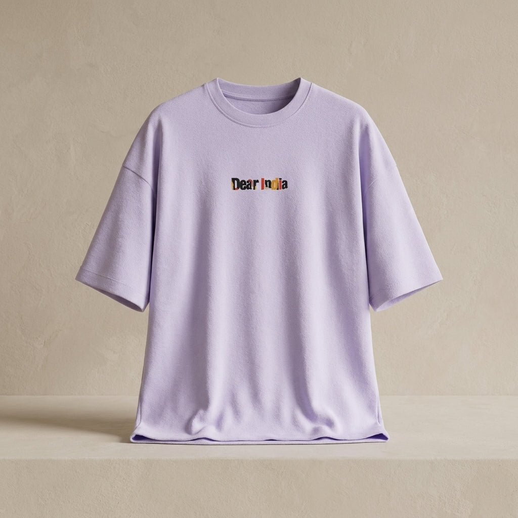 Krantikari Light Unisex Terry Oversized Tee