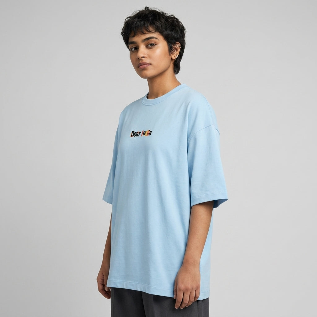 Krantikari Light Unisex Terry Oversized Tee
