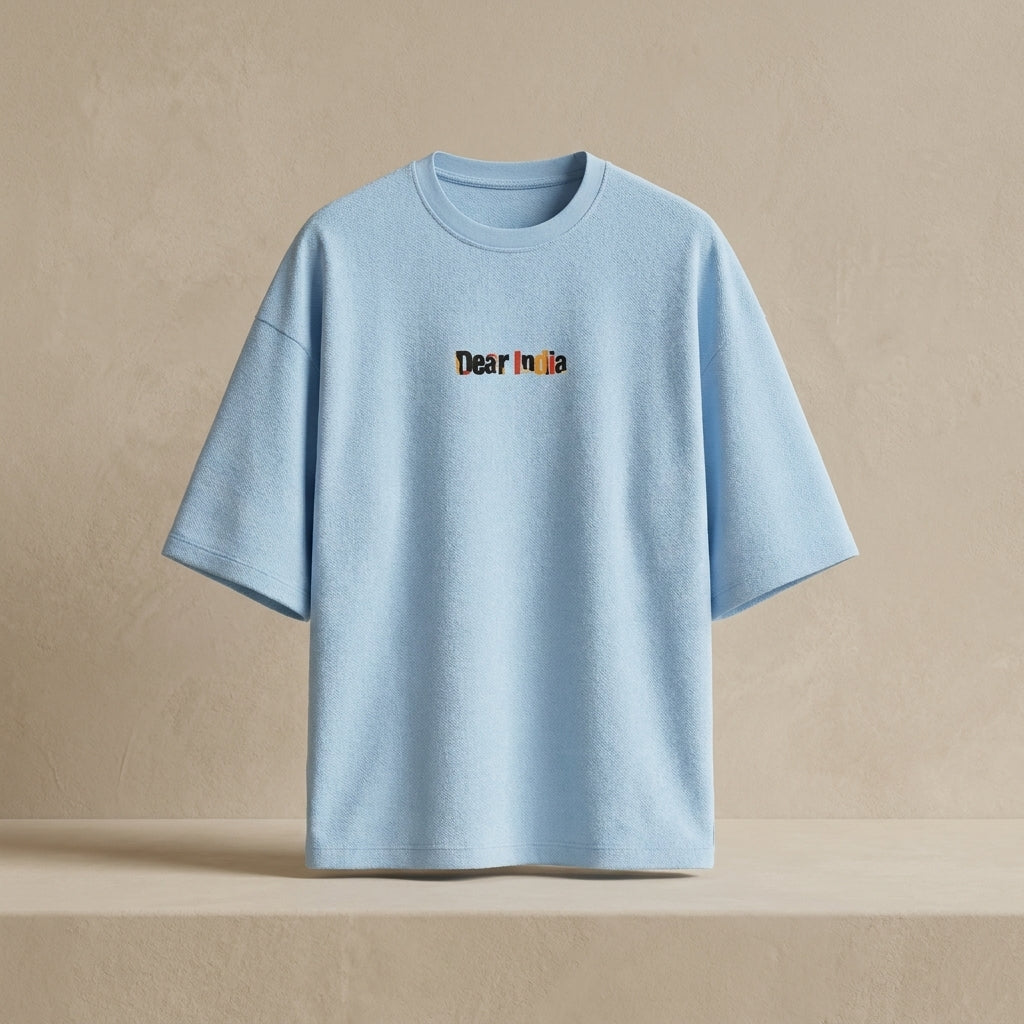 Krantikari Light Unisex Terry Oversized Tee