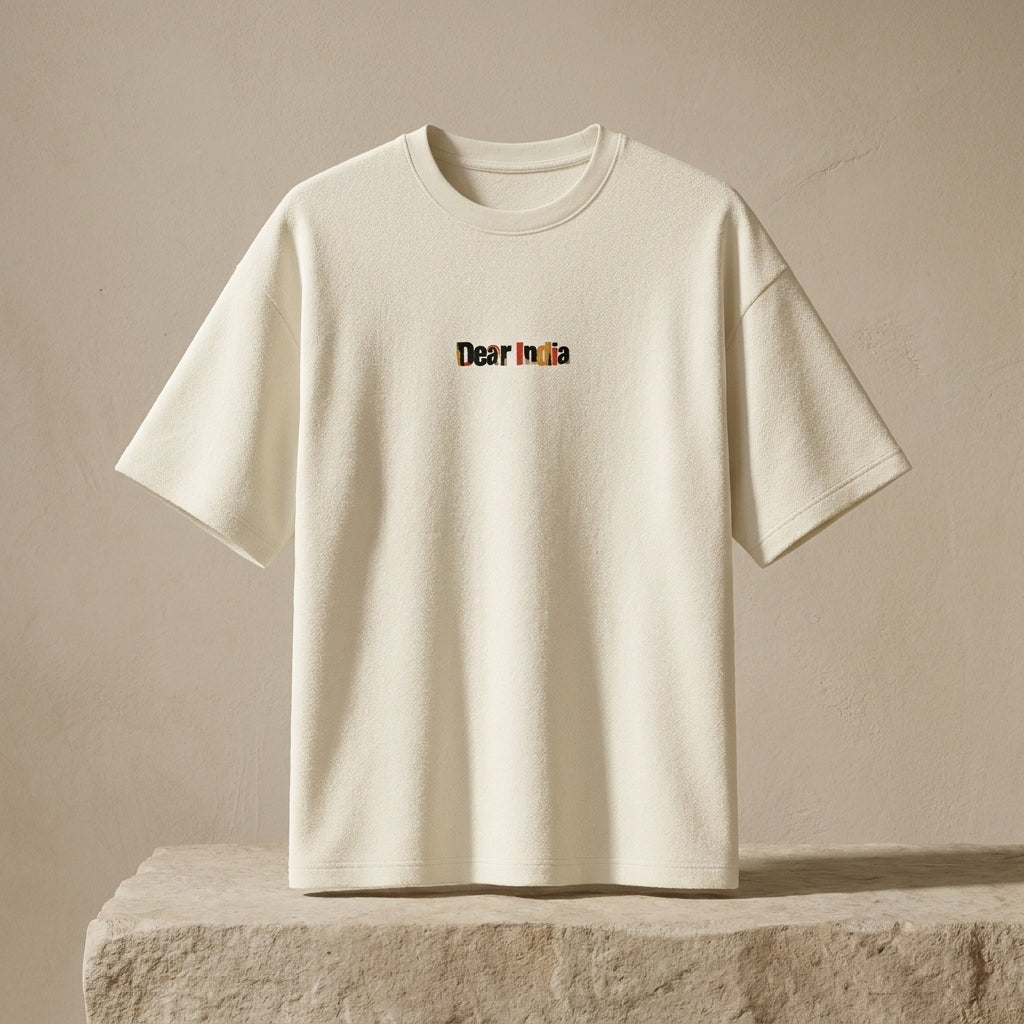 Krantikari Light Unisex Terry Oversized Tee