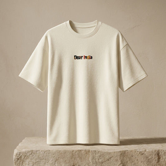 Krantikari Light Unisex Terry Oversized Tee