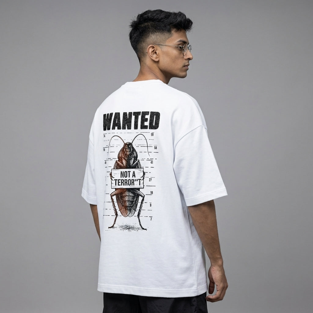 Criminal Unisex Terry Oversized Tee