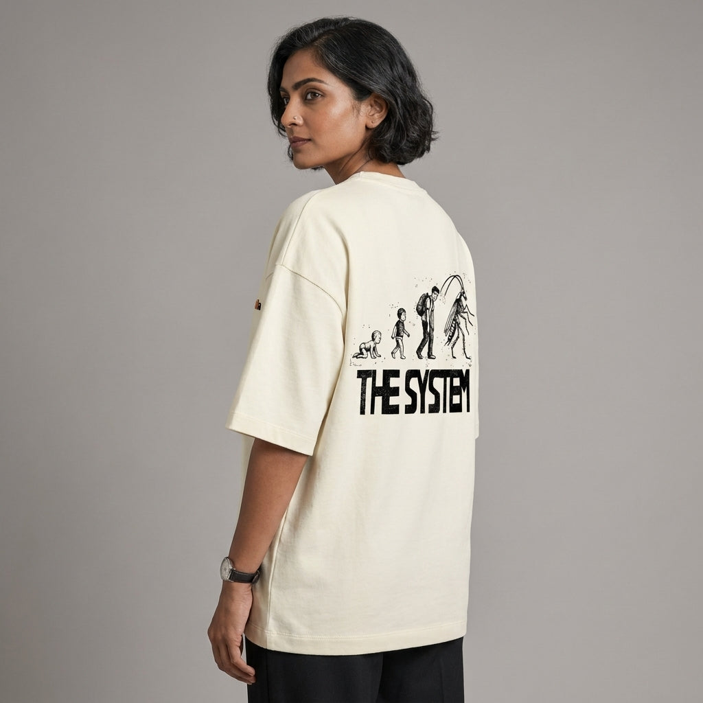 Circle Of Life Unisex Terry Oversized Tee