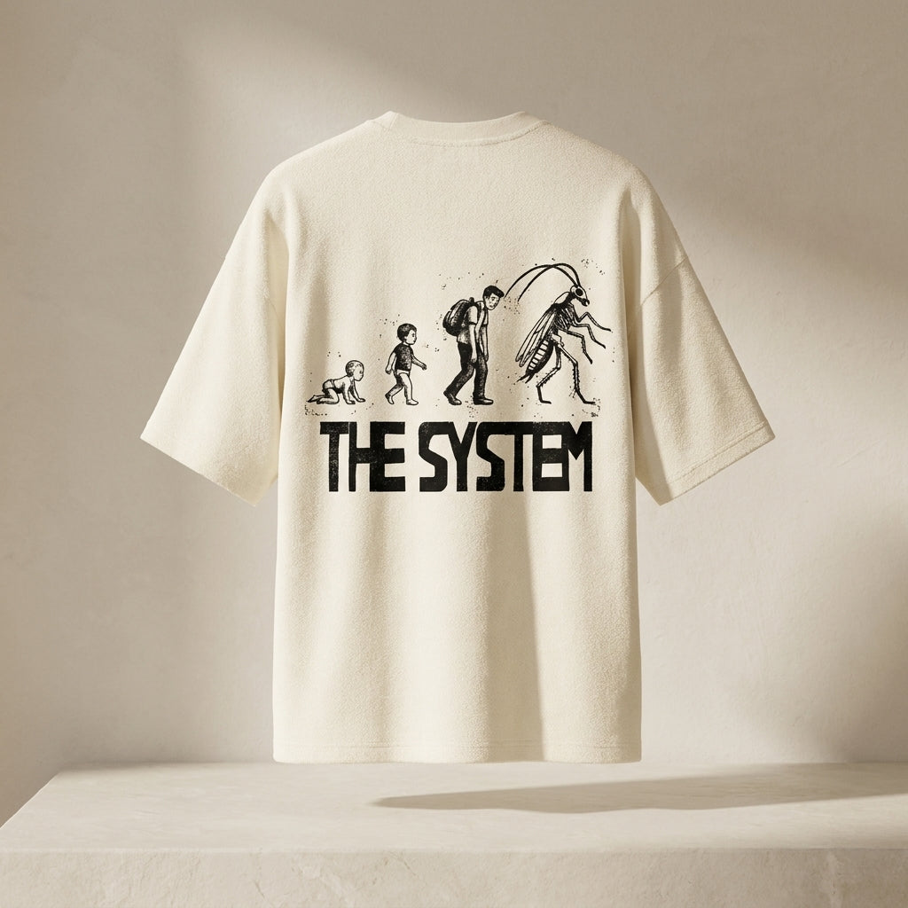 Circle Of Life Unisex Terry Oversized Tee